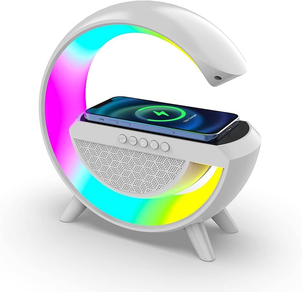 LED Wireless Charging Speaker BT2301 Lamp2023