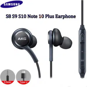 Samsung S22 S21 S20 S10 S9 S8 Note 10 Plus Z Fold 3 AKG Earphones EO