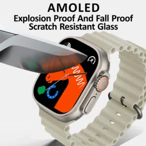 XIAOMI reloj inteligente HK8 Pro Max Ultra para hombre pulsera deportiva con pantalla AMOLED de 2
