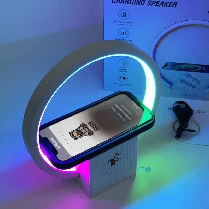 🤩LED Wireless Charging Speaker - Tendencia【2023】
