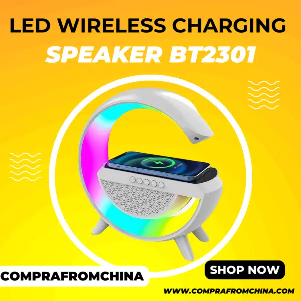 LED Wireless Charging Speaker BT2301