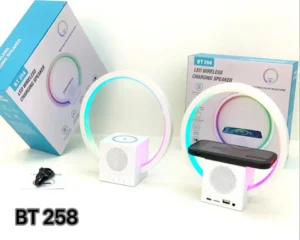 led wireless charging speaker bt 258
