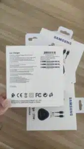 Cargador Samsung para automóvil de 25 W