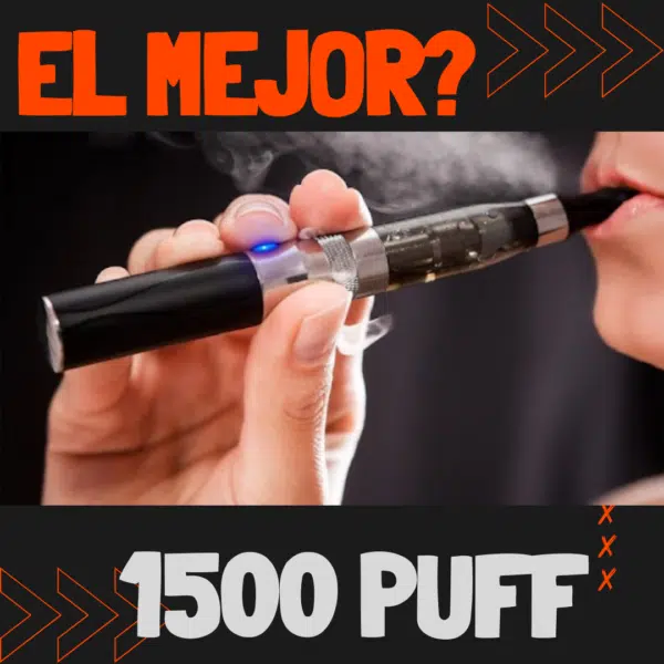 Cigarro Electrónico 1500 Puff