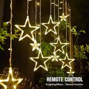 Guirnalda de Estrellas LED Para Navidad